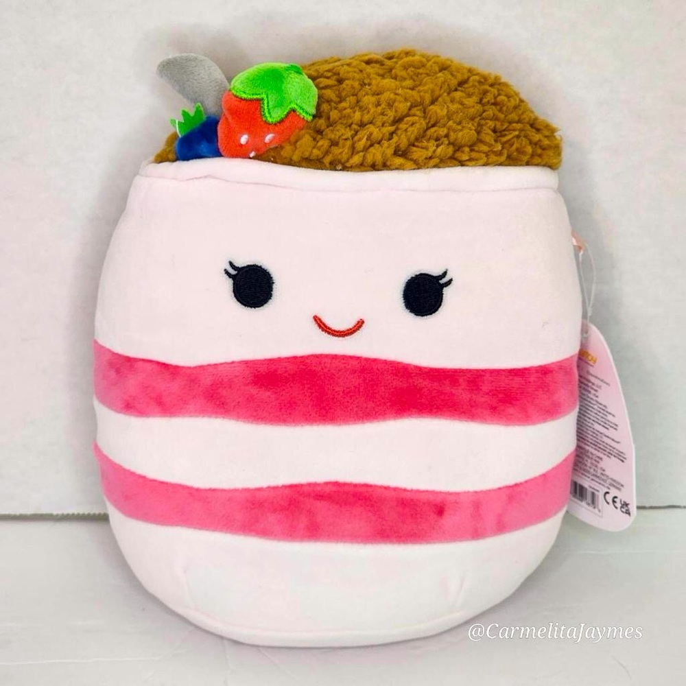 ZOSIA 🍓🫐🍦 Berry Yogurt Parfait Original Squishmallow By Kellytoy NWT